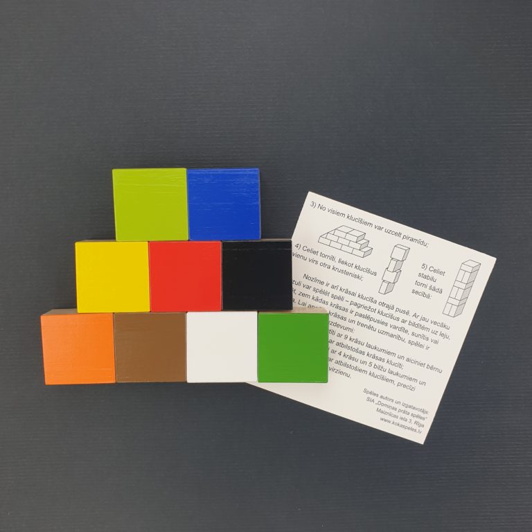 Attīstošā spēle - Mani Pirmie Bilžu klucīši