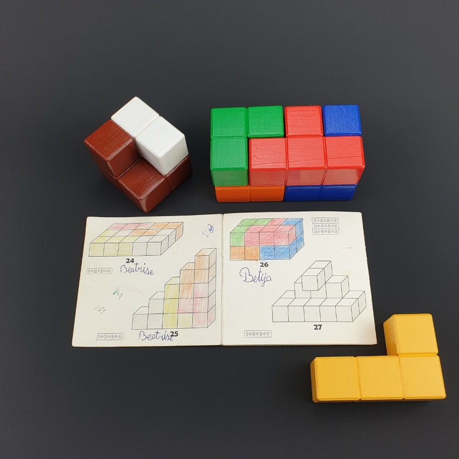 Koka kubs, loģiskā spēle - Saliec Nu