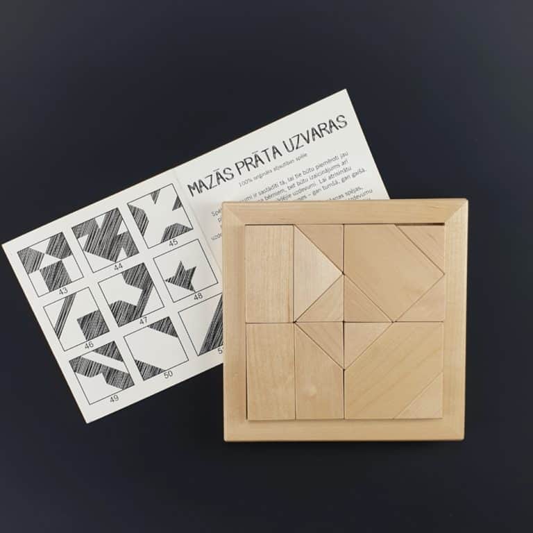 Wooden logic puzzle - Little Victories of the Mind