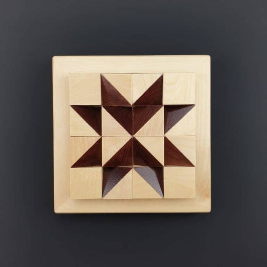 Wooden spatial puzzle - Play with shadow